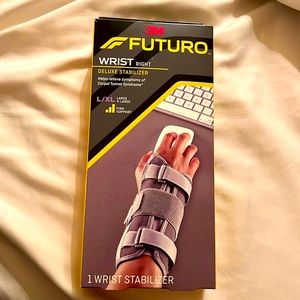 NEW 3M FUTURO Deluxe R wrist stabilizer L/XL Firm brace support carpal tunnel